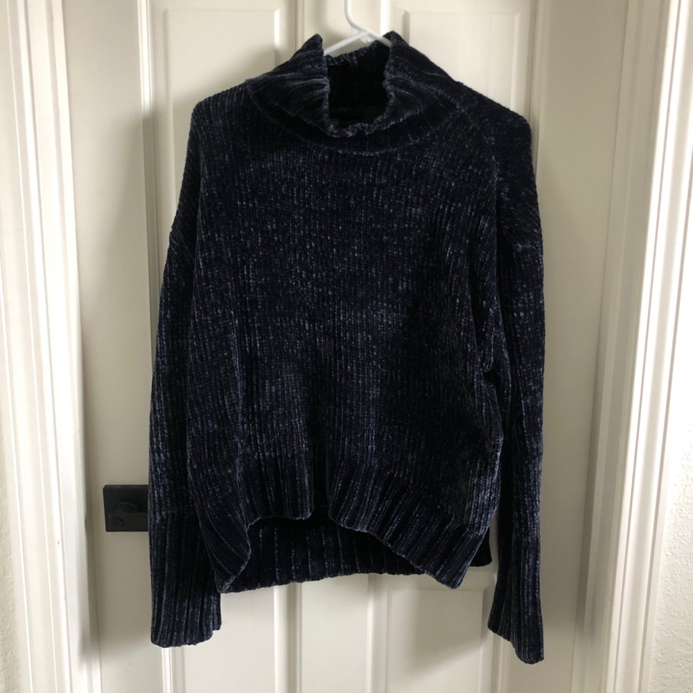 Cozy Navy Cynthia Rowley Sweater